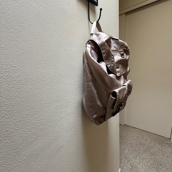 Tumi Voyageur Basel Tan Nylon Backpack Travel - Picture 3 of 6